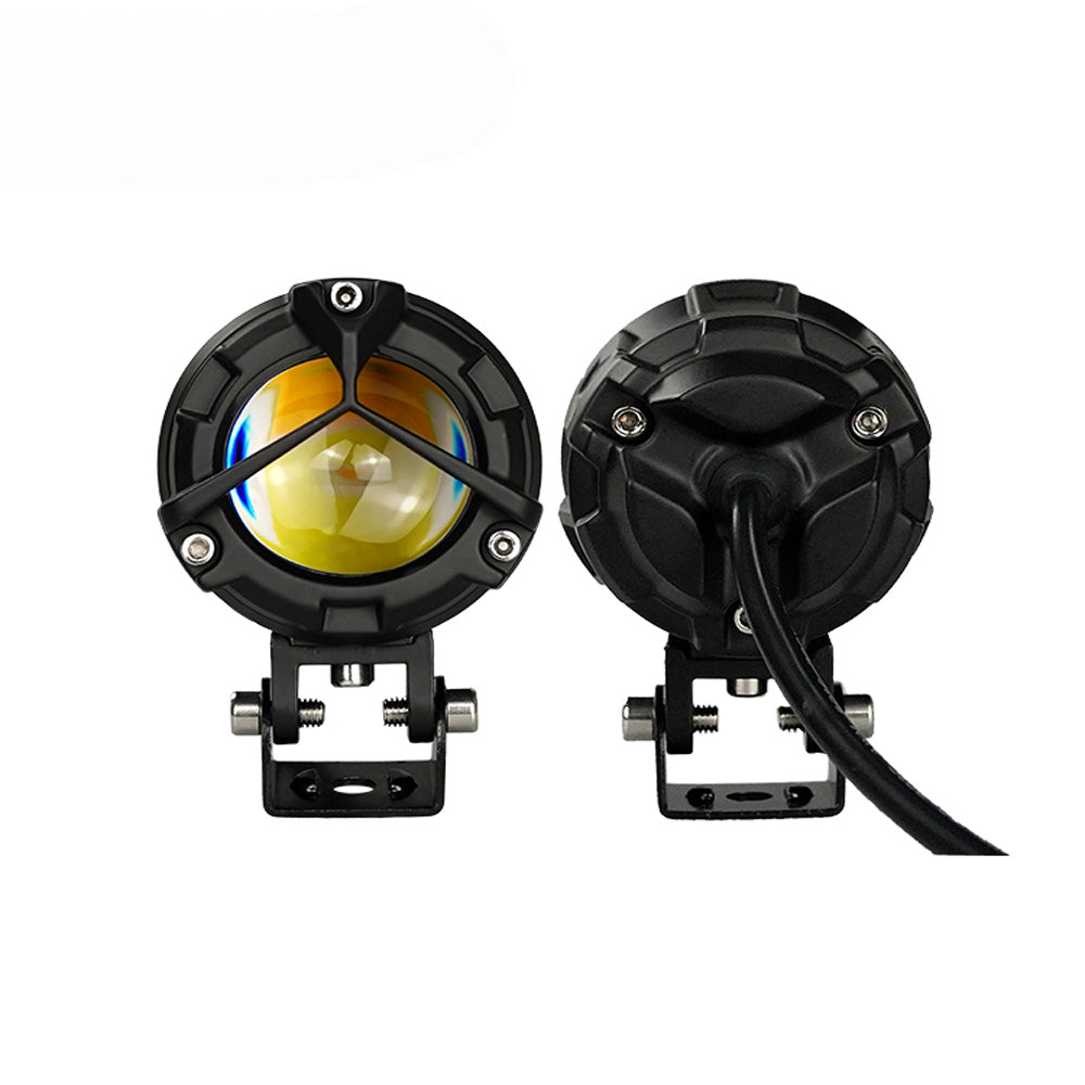 HJG Mercedes Grill Shape Projector Lens Light Metal Body
