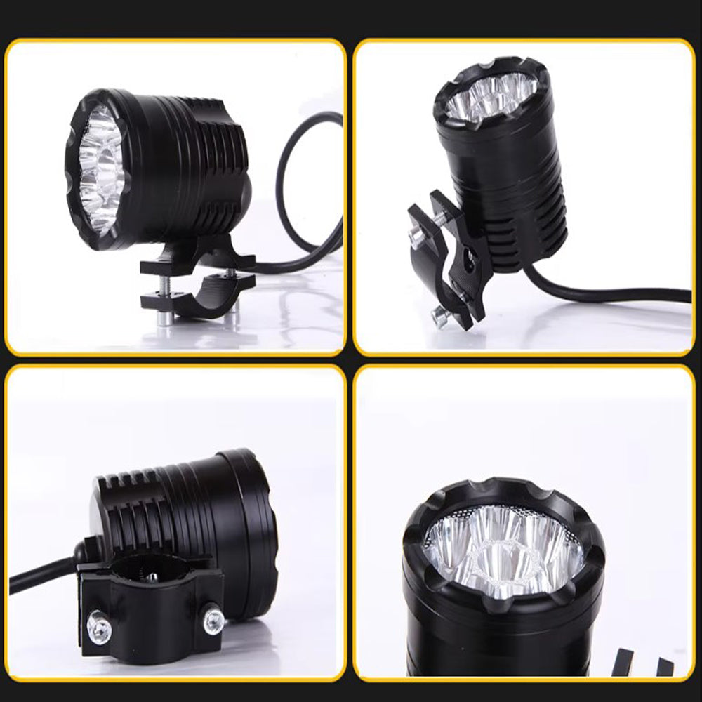 LED Light Long Range Round Flashing Fog lights
