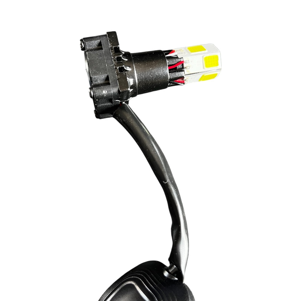 Motorcycle Led Lights Single Color White With Flasher