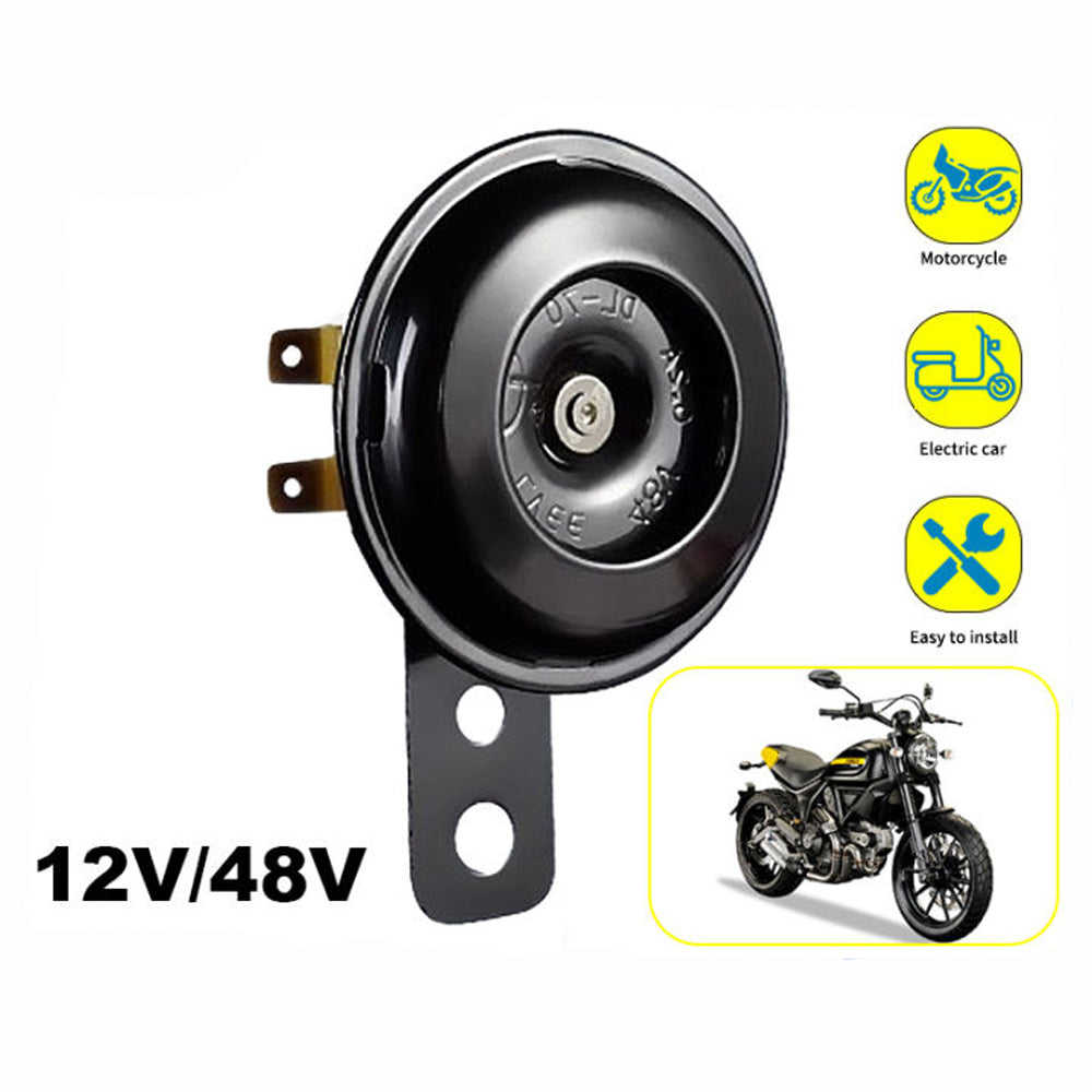 Motorcycle Horn Universal 12V/48V Super Large Sound Waterproof