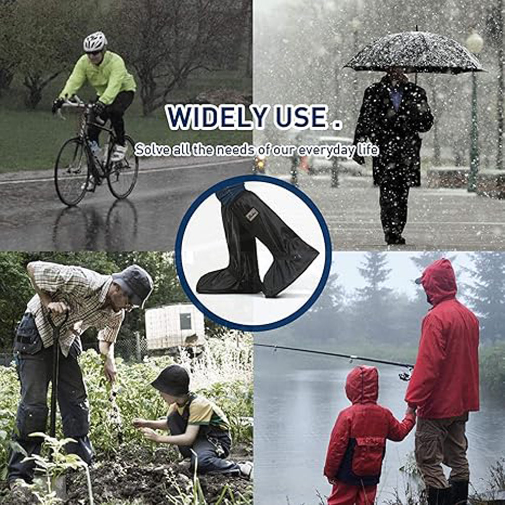 Waterproof Shoes Cover with Reflector Rain Snow Boots