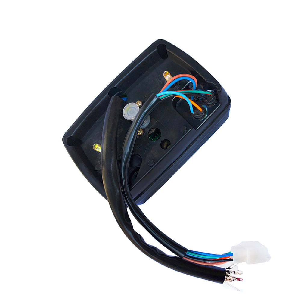 Digital Speedometer 70cc Bike Multi Color Display Multi Function