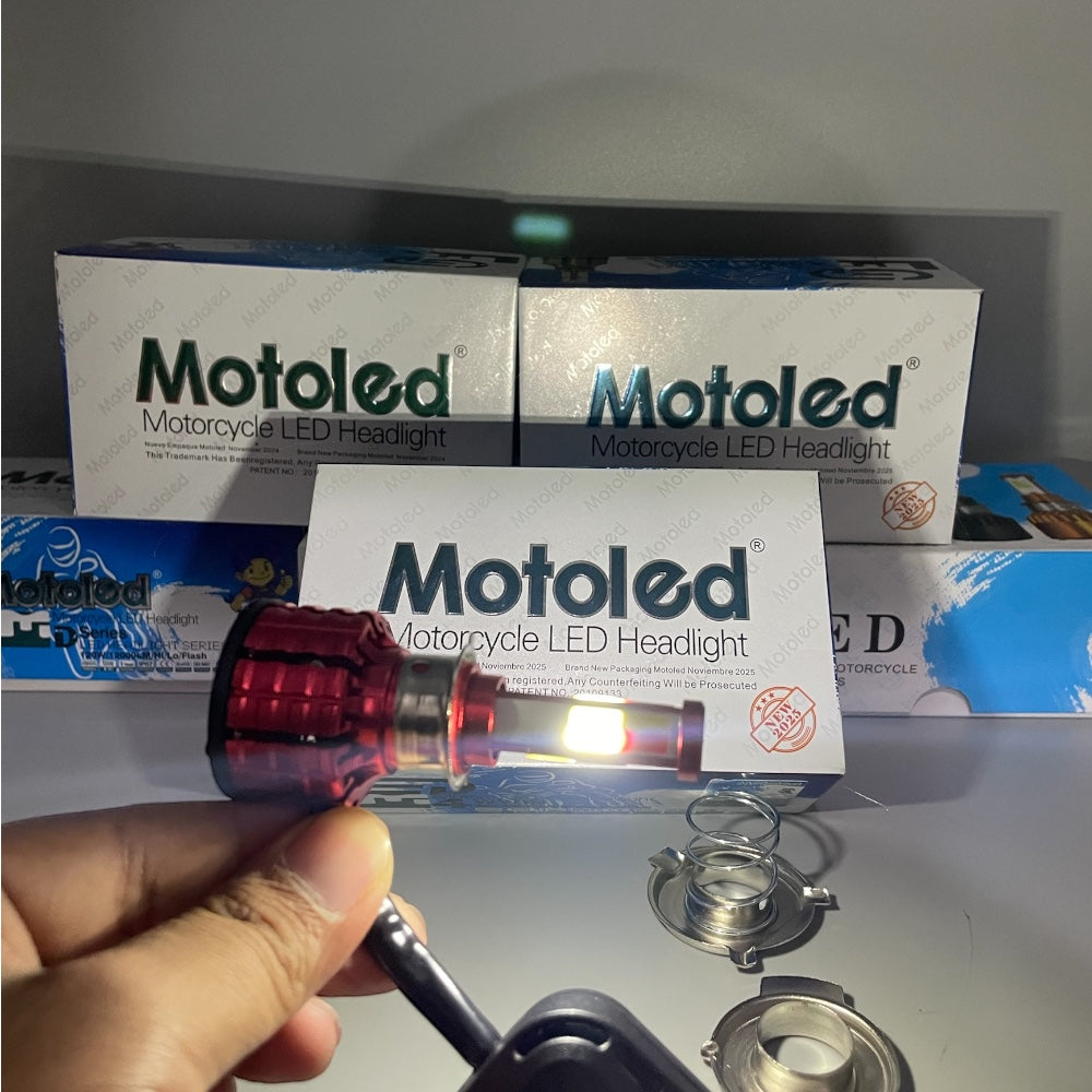 MOTOLED M4 Multi Color Motorcycle LED Headlight Bulb