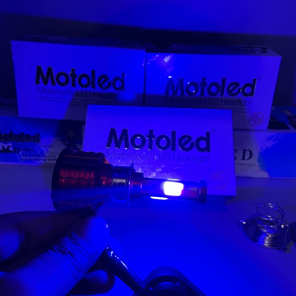 MOTOLED M4 Multi Color Motorcycle LED Headlight Bulb