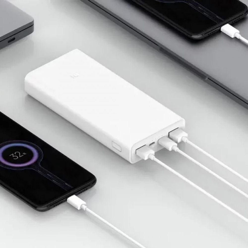 Mi Power Bank 3 20000mAh with 2-way USB-C PD QC 3.0 Fast Charging