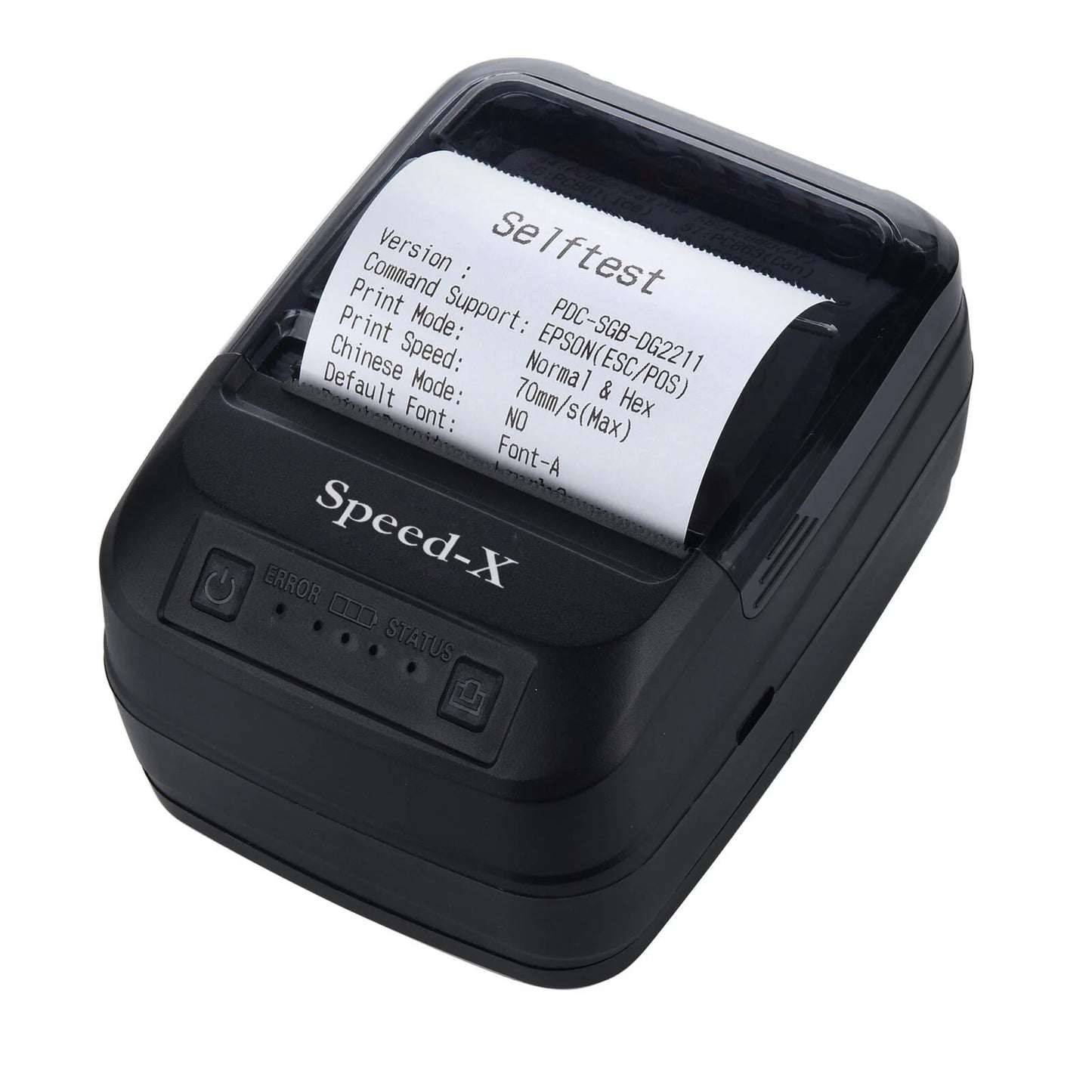 Thermal Receipt Printer Mini Portable Bluetooth | USB Printer SpeedX BT450m 58mm