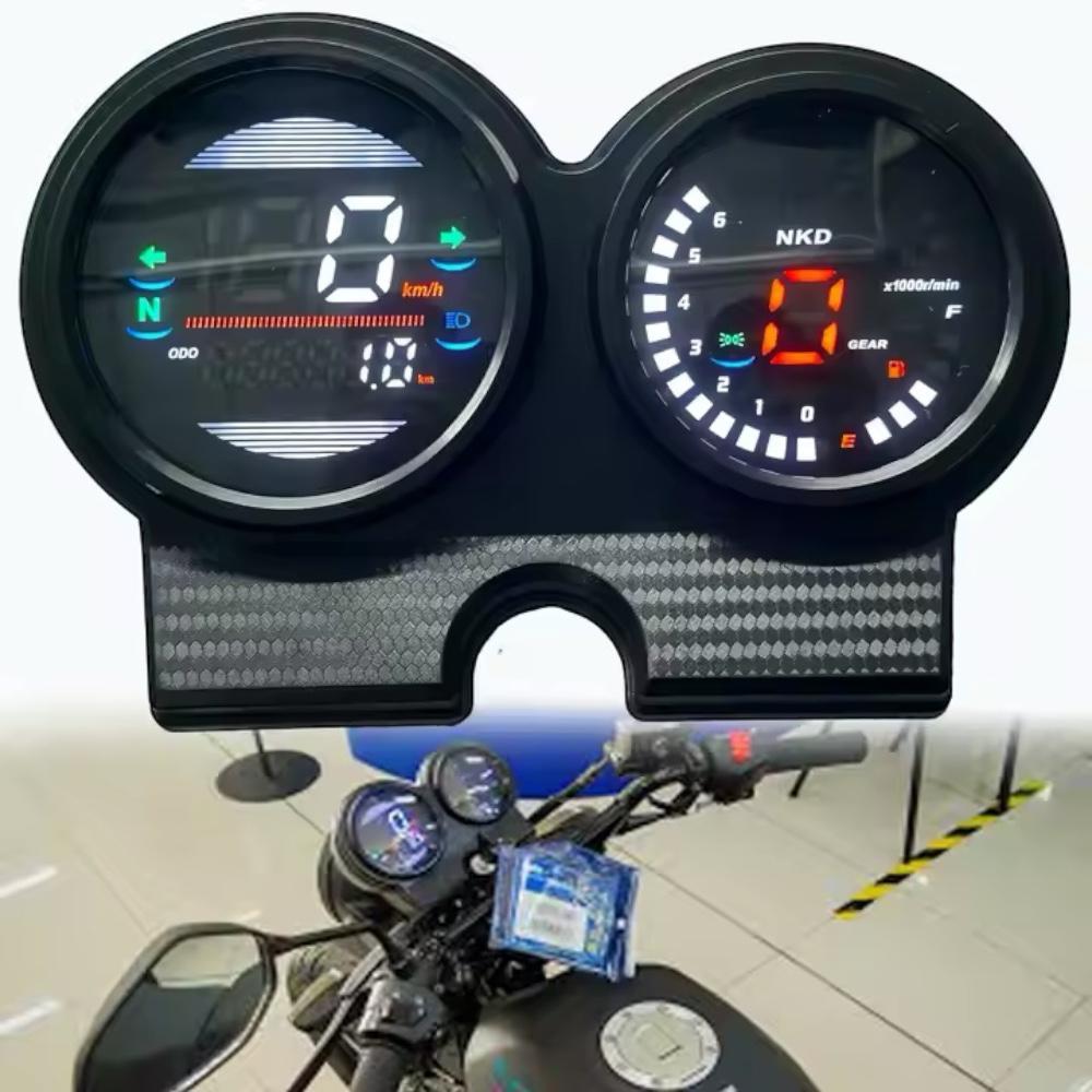 Digital Meter Dual Round Multi Options GS 150 Style