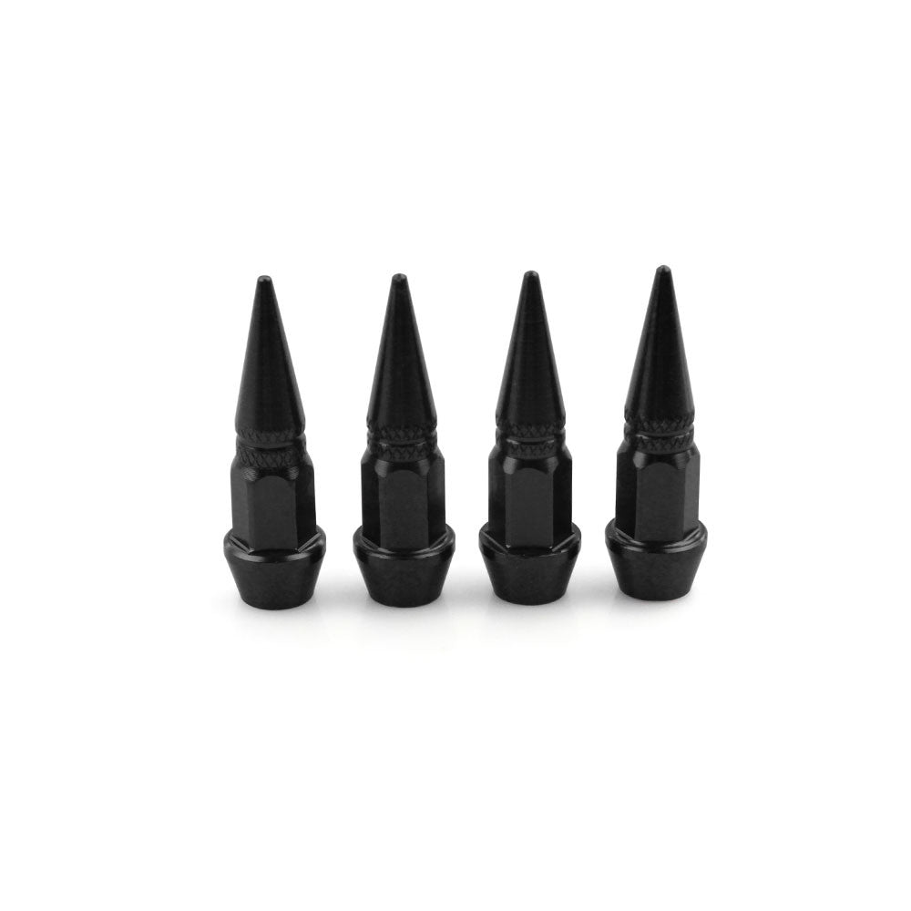 Tire Air Valve Cap Spike Style Bike Tire Valve Cover, Car Tire Air Valve Caps 4 Pieces Set