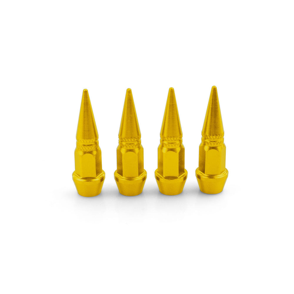 Tire Air Valve Cap Spike Style Bike Tire Valve Cover, Car Tire Air Valve Caps 4 Pieces Set