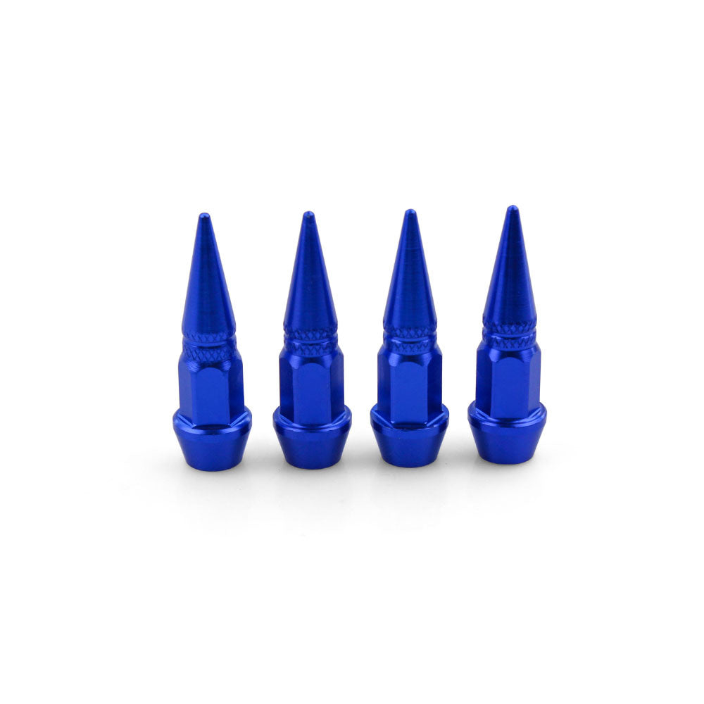 Tire Air Valve Cap Spike Style Bike Tire Valve Cover, Car Tire Air Valve Caps 4 Pieces Set