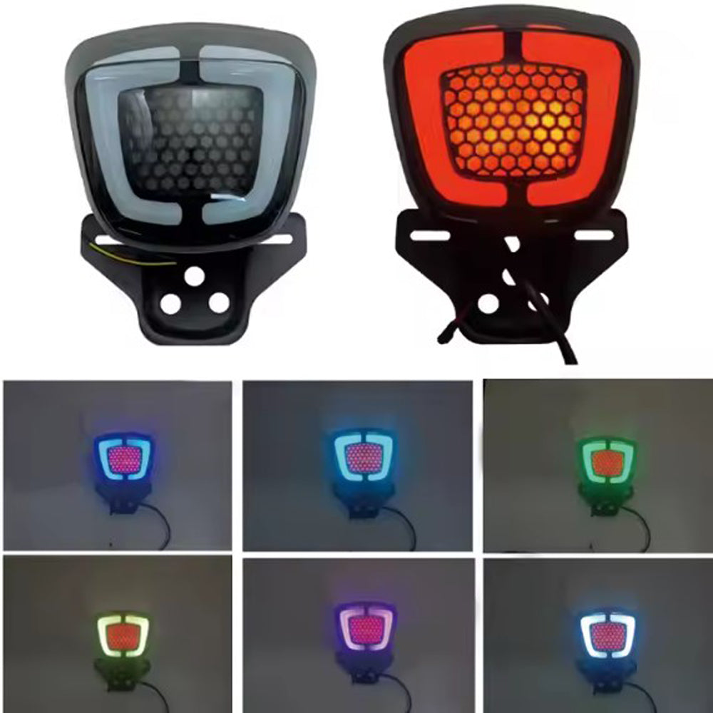Bike RGB Backlight Smoke Lava Style 70 125 Universal Multifunction