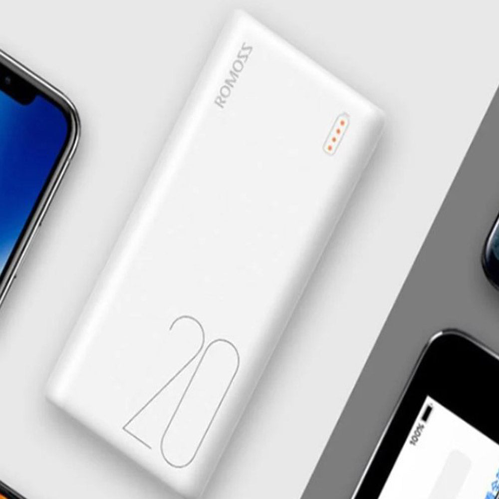ROMOSS PSL20 Power Bank 20,000mah 22.5W PD Super Fast Charging