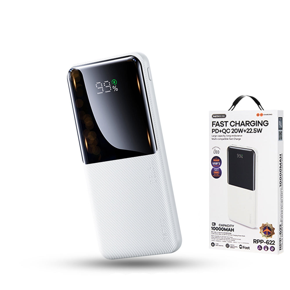 Remax RPP-622 20w 22.5w PD QC Fast Charge Power Bank 10000mah
