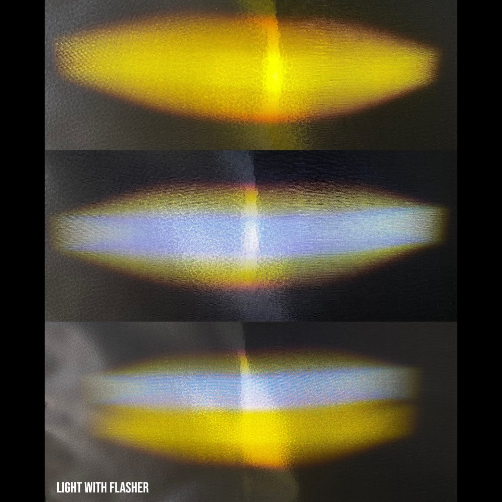 LED Projection Light Helmet Style Shape Red Parking Option