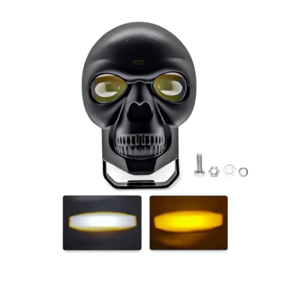 Skull Style Metal Body LED Fog Light