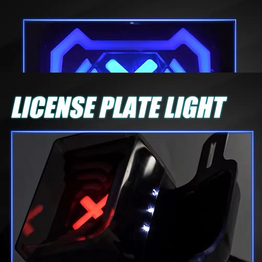 Backlight Scanning Dynamic Animation Breathing DRL Pattern Wing Style 70 125 Universal