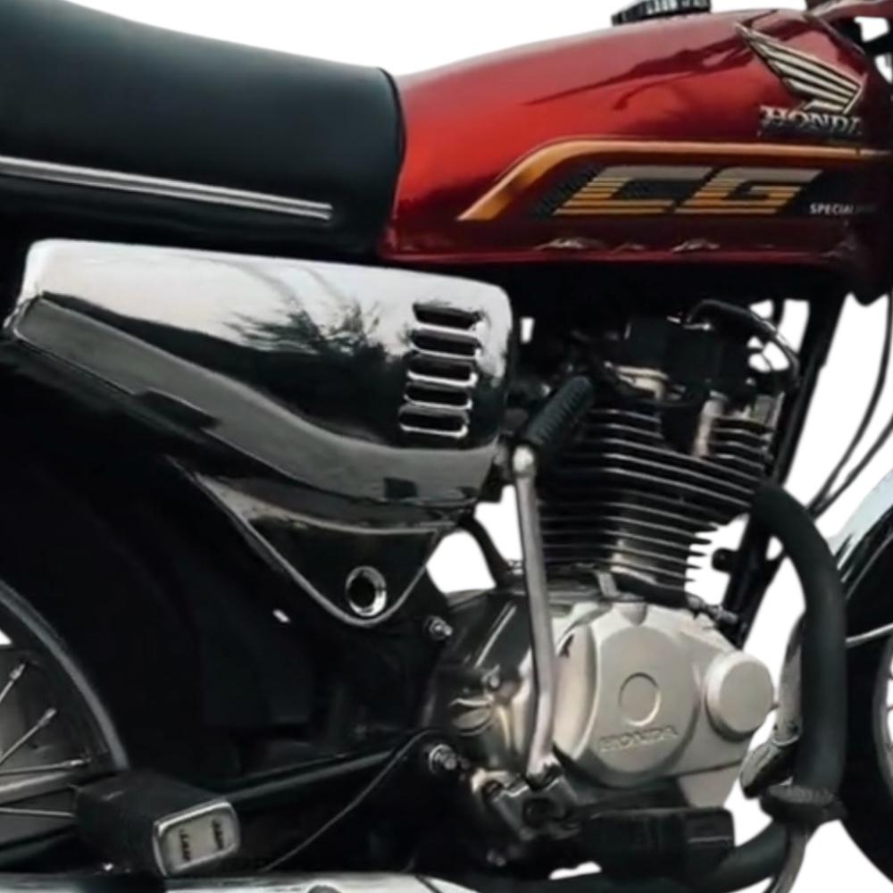Honda 125 Metal Tappay Chrome Grill Style