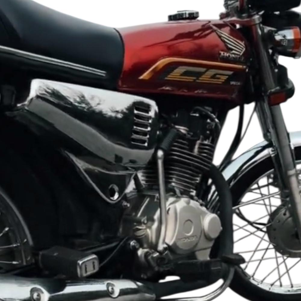Honda 125 Metal Tappay Chrome Grill Style