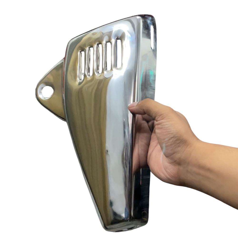 Honda 125 Metal Tappay Chrome Grill Style
