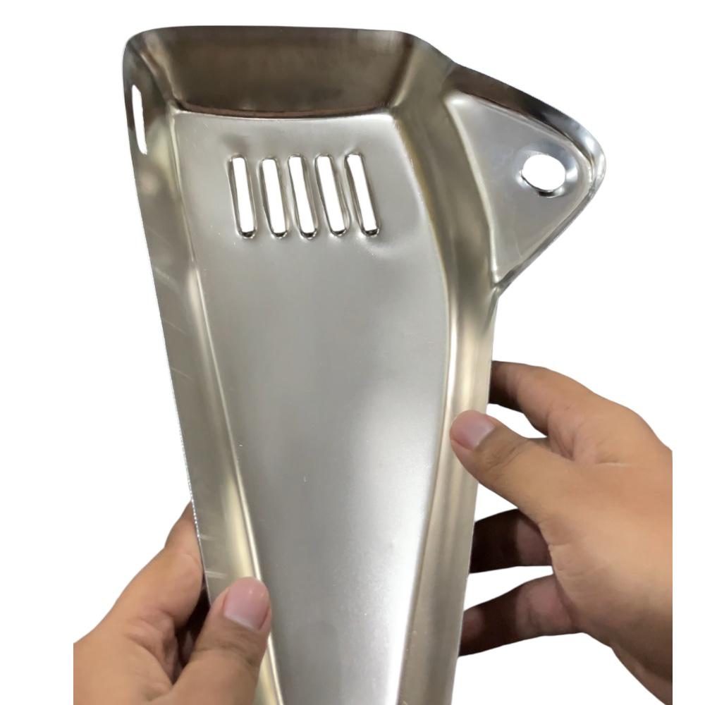 Honda 125 Metal Tappay Chrome Grill Style