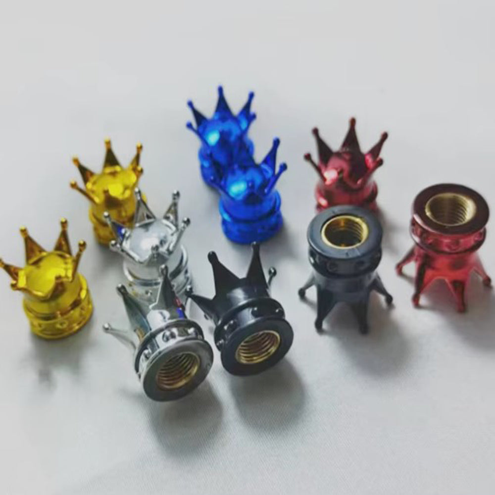 Universal Crown Wheel Valve Covers Set Of 2 Piece