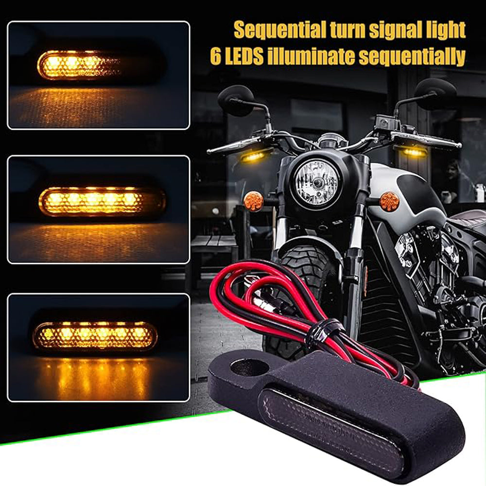Audi Style Mini Metal Indicator 12V Motorcycle LED