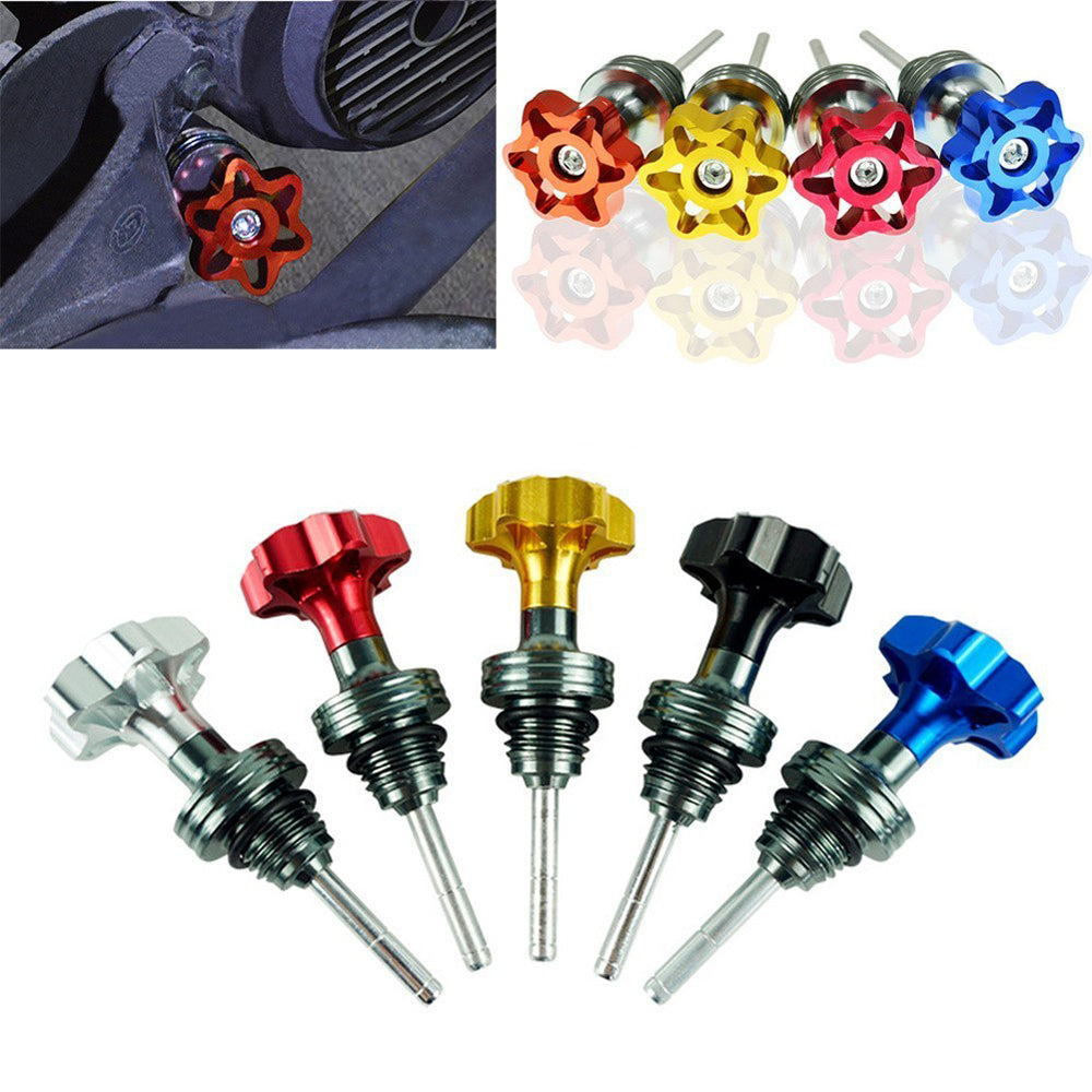 Motorcycle Engine Oil Dipstick Cap Engine Oil Level Gauge