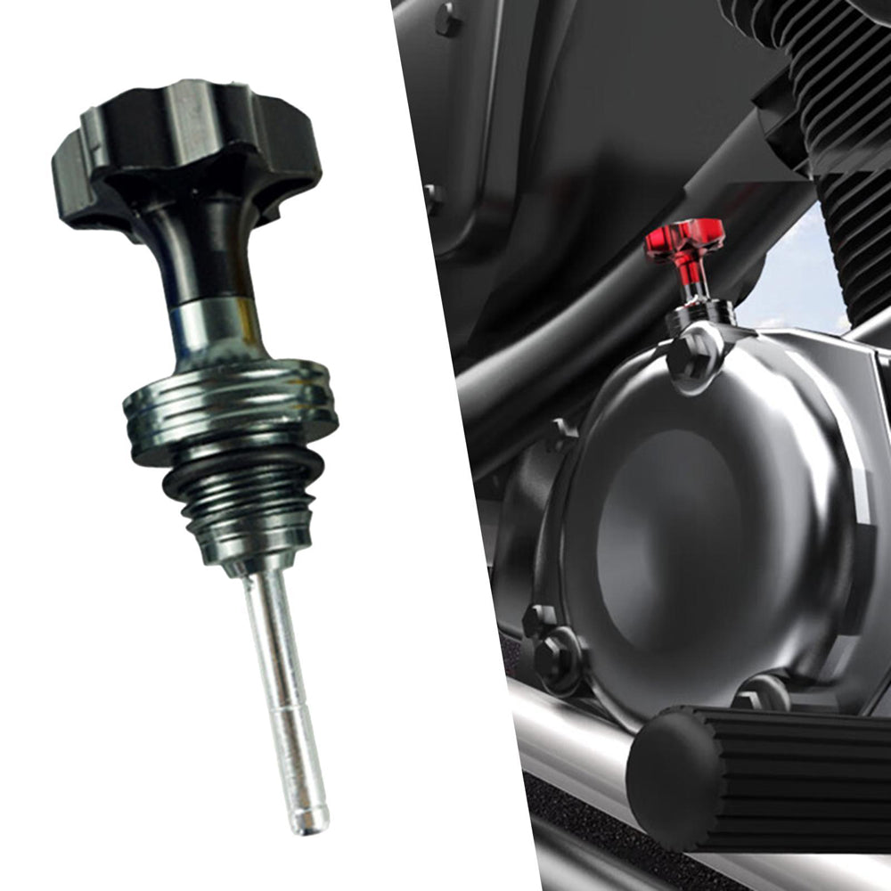 Motorcycle Engine Oil Dipstick Cap Engine Oil Level Gauge