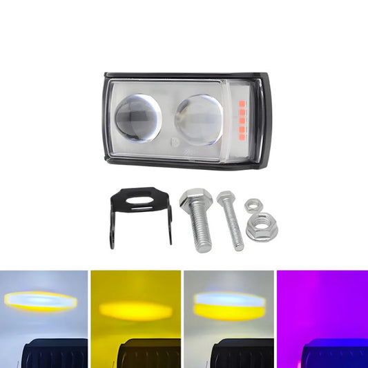 Dual Lens Projector Driving LED Dolphin Fog Light