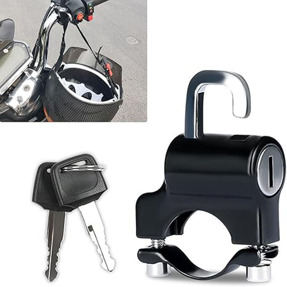 Motorcycle Helmet Lock Aluminum Alloy Portable