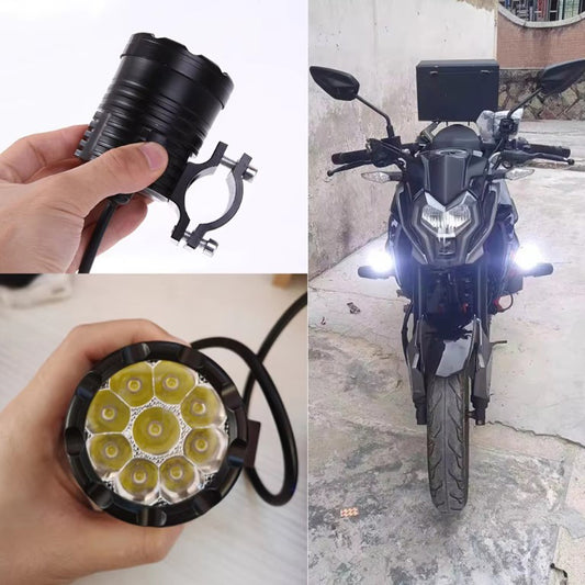 LED Light Long Range Round Flashing Fog lights