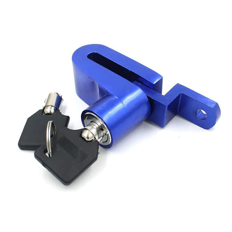 Motorcycle / Bike Disk Brake Lock (Blue)