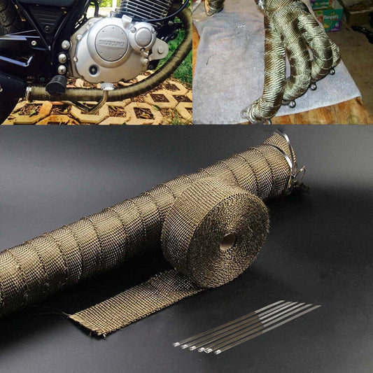 Motorcycle / Bike Exhaust Heat Wrap