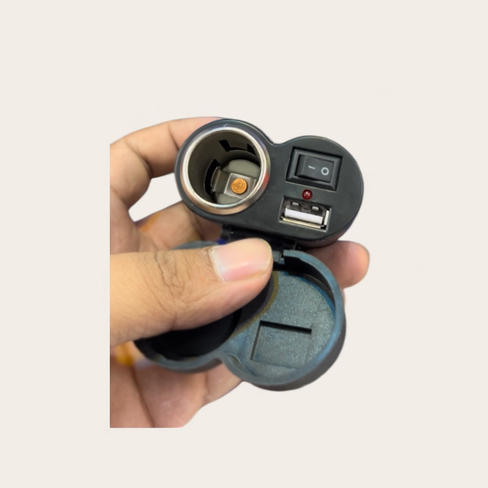 USB Charger with Cigarette Lighter