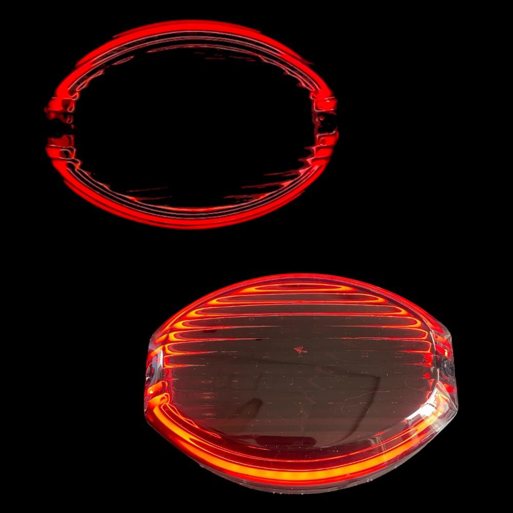 Honda 125 Back Light Cover Lava Style