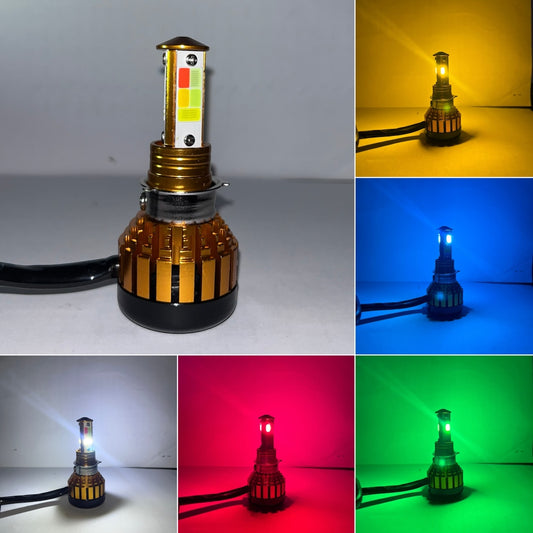 M5 Motorcycle LED Headlight Bulb Multi Color
