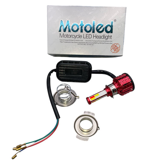 MOTOLED M4 Multi Color Motorcycle LED Headlight Bulb