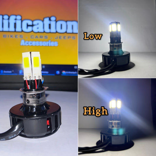 M6 Big Fan Headlight Bulb High - Low With Flasher 313