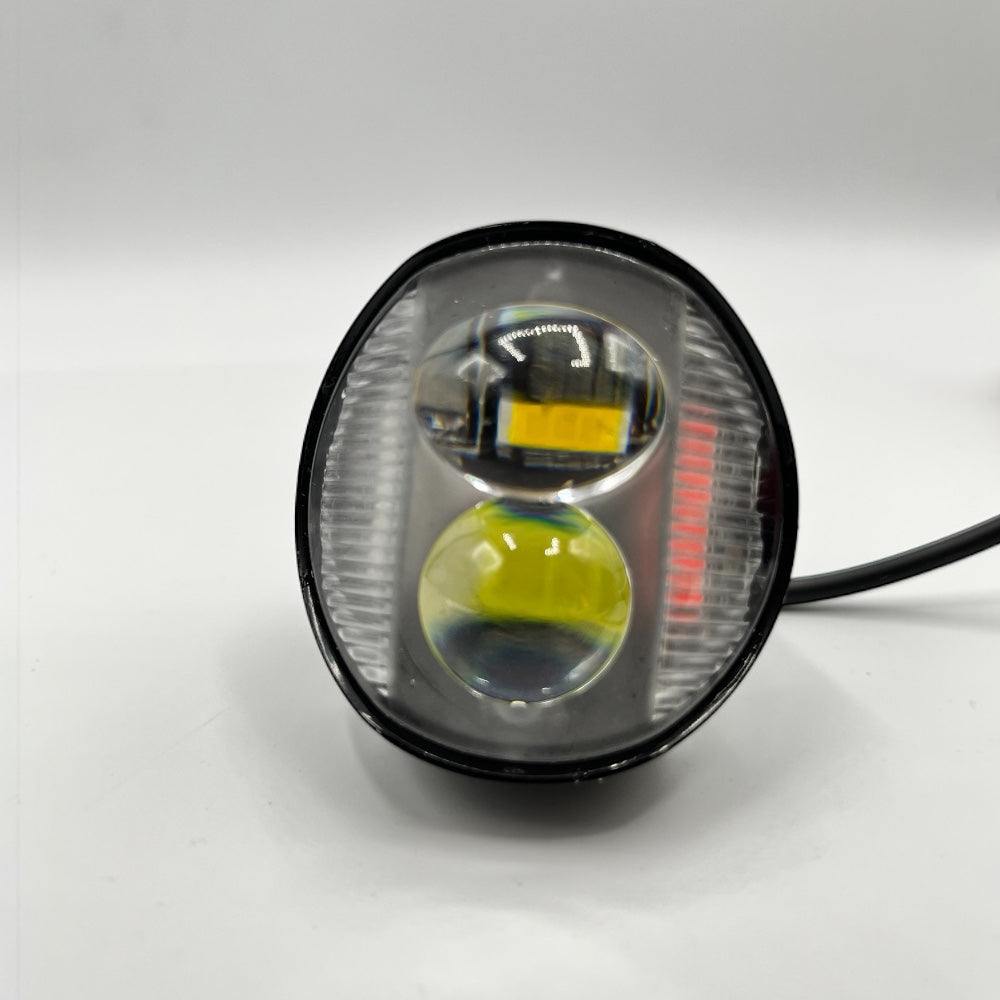 Dual Lens LED Light With SOS Flasher
