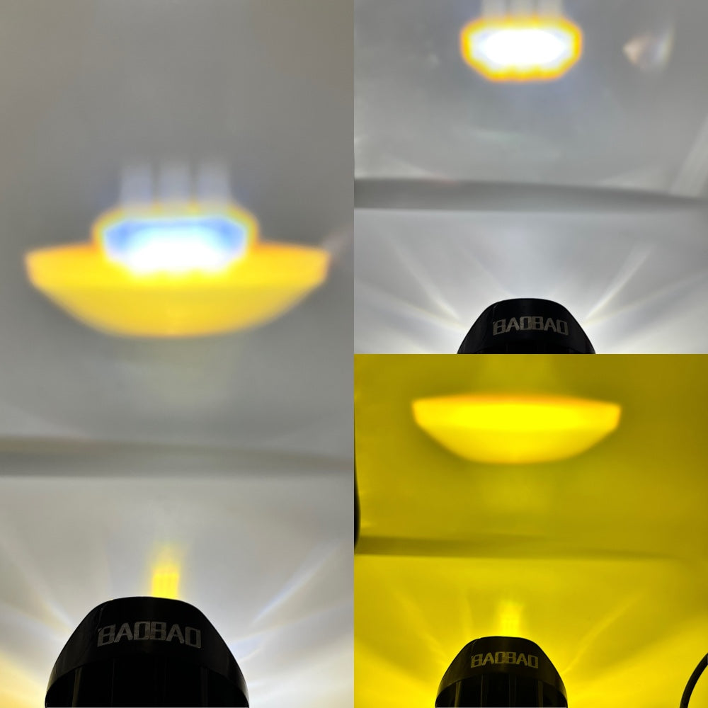 Dual Lens LED Light With SOS Flasher