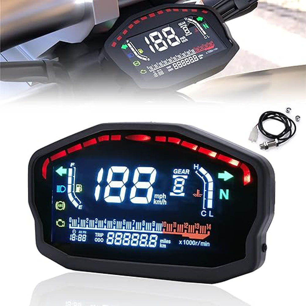 Motorcycle Infinity Display Digital Meter