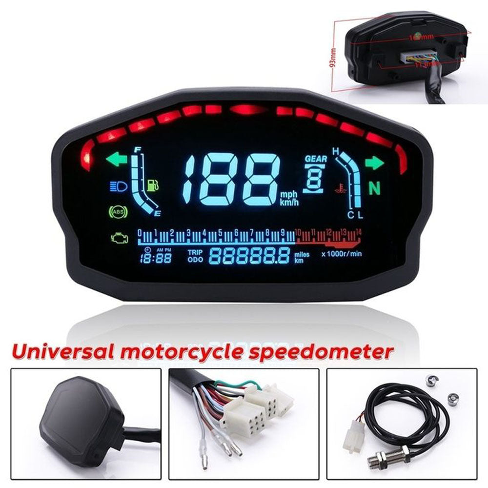 Motorcycle Infinity Display Digital Meter