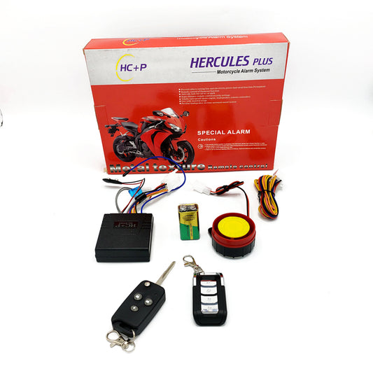 Bike Security Alarm System Hercules 2 Remote