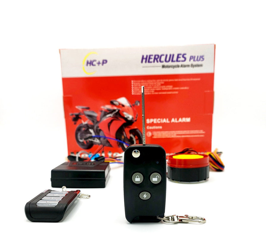 Bike Security Alarm System Hercules 2 Remote