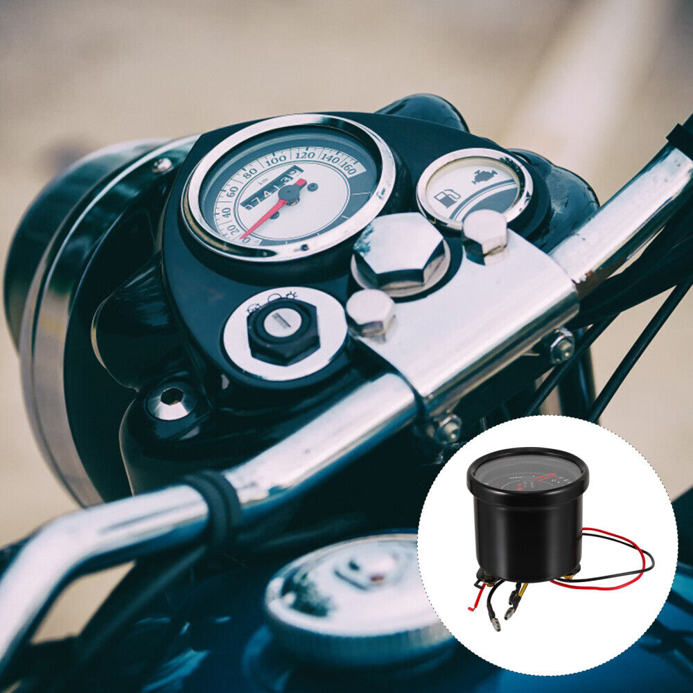 Motorcycle Round RPM Meter