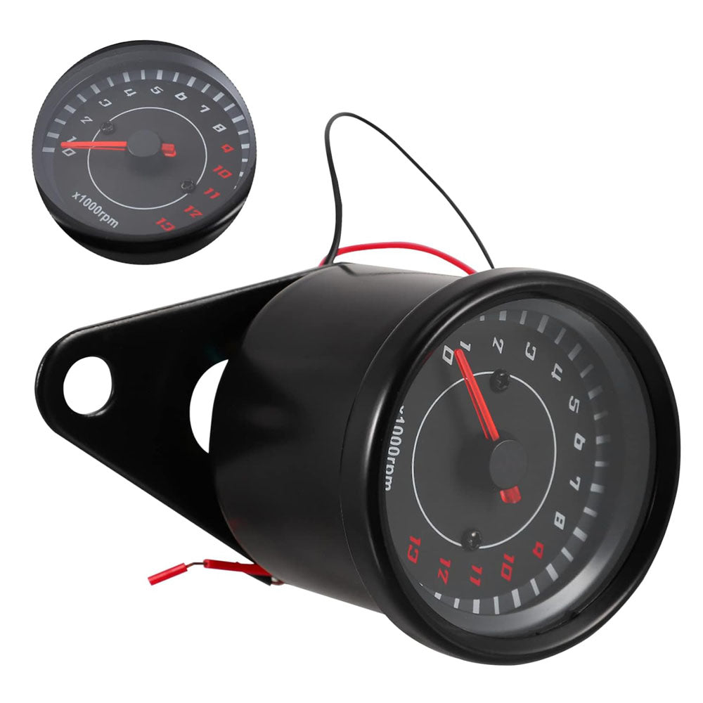 Motorcycle Round RPM Meter