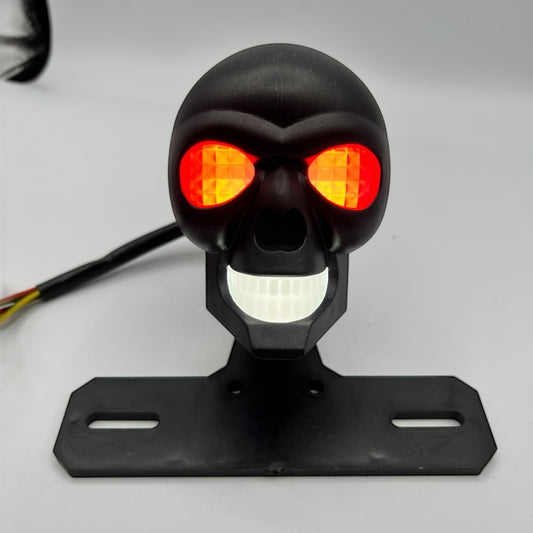 Skull Taillight With Indicator