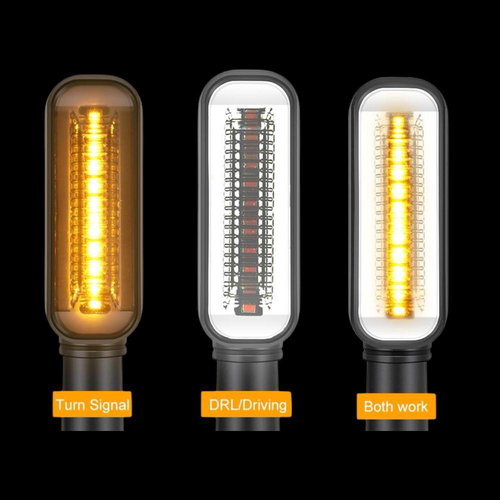 Motorcycle Indicator DRL Flowing Water Style R-250