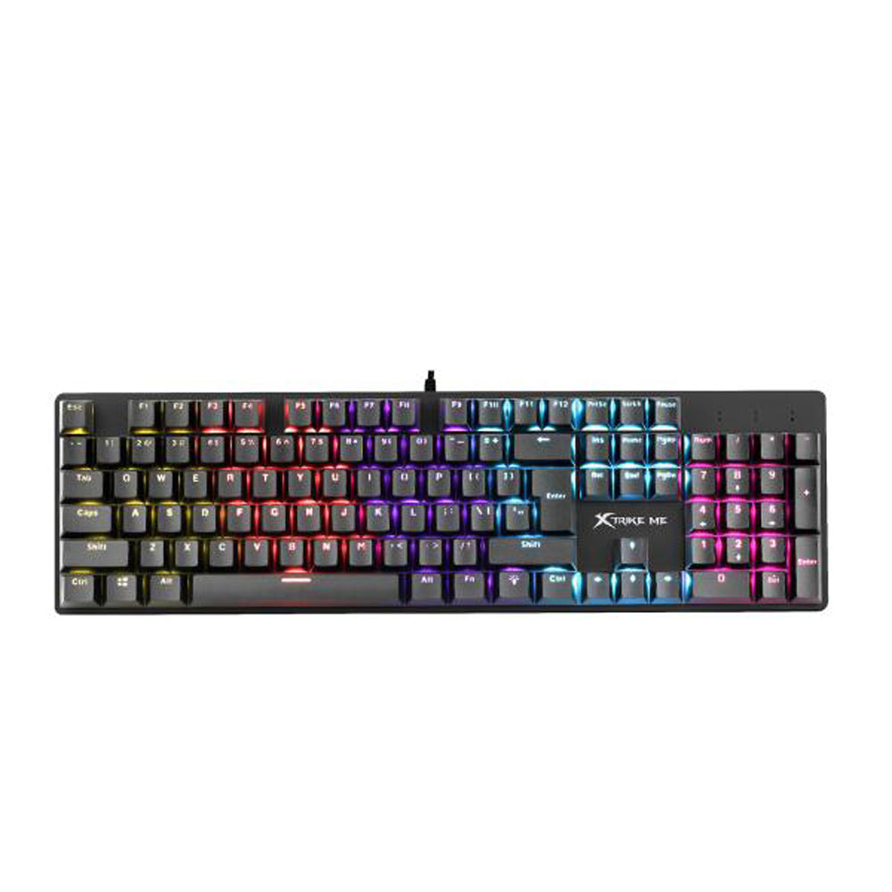 Mechanical Gaming Keyboard Xtrike Me Gk-803 EN 104 Black