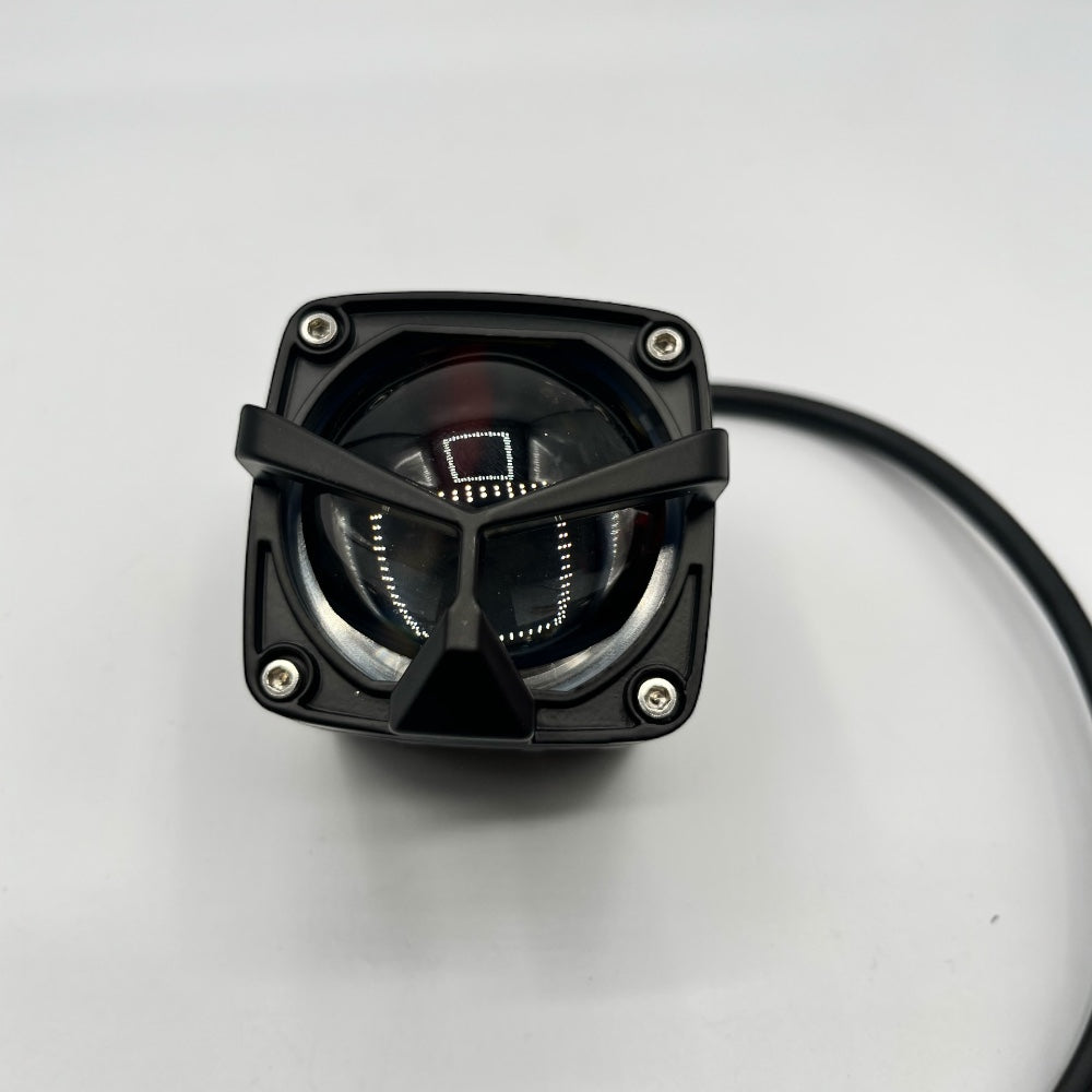 Fog Light Y Lens Ultra Wide LED Driving Fog Lights White/Yellow